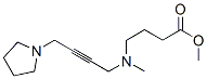 4-[Methyl[4-(1-pyrrolidinyl)-2-butynyl]amino]butanoic acid methyl ester CAS#: 56196-54-4
