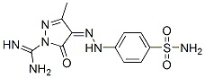 4-[N'-(1-Amidino-3-methyl-5-oxo-1H-pyrazol-4(5H)-ylidene)hydrazino]benzenesulfonamide CAS#: 47220-10-0