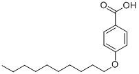 4-N-DECYLOXYBENZOIC ACID CAS#: 5519-23-3