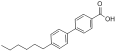 4-N-HEXYLBIPHENYL-4'-CARBOXYLIC ACID CAS#: 59662-48-5