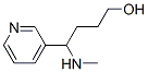 4-(N-Methylamino)-4-(3-pyridyl)butane-1-ol CAS#: 59578-64-2