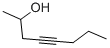 4-OCTYN-2-OL CAS#: 57355-72-3