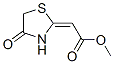 (4-Oxothiazolidin-2-ylidene)acetic acid methyl ester CAS#: 56196-66-8