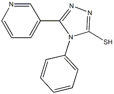 4-PHENYL-5-PYRIDIN-3-YL-4H-[1,2,4]TRIAZOLE-3-THIOL CAS#: 57600-03-0