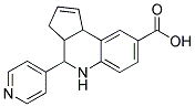 4-PYRIDIN-4-YL-3A,4,5,9B-TETRAHYDRO-3 H-CYCLOPENTA[ C ]QUINOLINE-8-CARBOXYLIC ACID CAS#: 485320-01-2