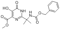 4-PYRIMIDINECARBOXYLIC ACID, 1,6-DIHYDRO-5-HYDROXY-2-[1-METHYL-1-[[(PHENYLMETHOXY)CARBONYL]AMINO]ETHYL]-6-OXO-, METHYL ESTER CAS#: 519032-08-7
