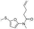 4-Pentenamide,  N-methyl-N-[5-(methylthio)-2-furanyl]- CAS#: 438045-33-1