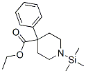 4-Phenyl-1-(trimethylsilyl)-4-piperidinecarboxylic acid ethyl ester CAS#: 55255-40-8