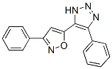 4-Phenyl-5-(3-phenyl-5-isoxazolyl)-1H-1,2,3-triazole CAS#: 51720-11-7