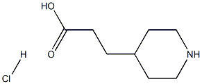 4-Piperidinepropanoic acid, hydrochloride CAS#: 51052-79-0