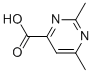 4-Pyrimidinecarboxylicacid,2,6-dimethyl-(6CI,7CI,9CI) CAS#: 54198-74-2