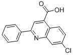 4-QUINOLINECARBOXYLIC ACID,7-CHLORO-2-PHENYL- CAS#: 5439-80-5