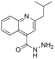 4-Quinolinecarboxylicacid,2-(2-methylpropyl)-,hydrazide(9CI) CAS#: 438218-35-0