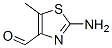 4-Thiazolecarboxaldehyde, 2-amino-5-methyl- (9CI) CAS#: 482584-88-3