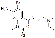 4-amino-5-bromo-N-[2-(diethylamino)ethyl]-2-methoxybenzamide monohydrochloride CAS#: 52423-56-0