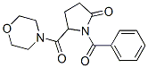4-[(benzoyl-5-oxopyrrolidin-2-yl)carbonyl]morpholine CAS#: 51959-90-1