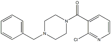 (4-benzylpiperazin-1-yl)(2-chloropyridin-3-yl)Methanone CAS#: 544428-67-3