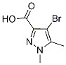 4-bromo-1,5-dimethyl-1H-pyrazole-3-carboxylic acid(SALTDATA: FREE) CAS#: 5775-91-7