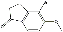 4-bromo-5-methoxy-2,3-dihydroinden-1-one CAS#: 436803-36-0