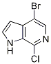 4-bromo-7-chloro-1H-pyrrolo[2,3-c]pyridine CAS#: 425380-38-7