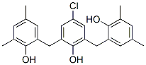 4-chloro-2,6-bis[(2-hydroxy-3,5-dimethyl-phenyl)methyl]phenol CAS#: 6640-95-5