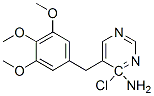 4-chloro-5-[(3,4,5-trimethoxyphenyl)methyl]pyrimidin-4-amine CAS#: 55694-04-7
