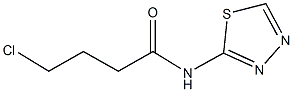 4-chloro-N-(1,3,4-thiadiazol-2-yl)butanamide CAS#: 544700-56-3