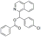 [(4-chlorophenyl)-isoquinolin-1-yl-methyl] benzoate CAS#: 54923-37-4