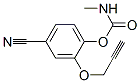 (4-cyano-2-prop-2-ynoxy-phenyl) N-methylcarbamate CAS#: 52174-12-6