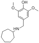 4-[(cycloheptylamino)methyl]-2,6-dimethoxyphenol CAS#: 423732-46-1