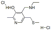 4-[(ethylamino)methyl]-2-methyl-5-[(methylthio)methyl]pyridin-3-ol dihydrochloride CAS#: 59496-23-0