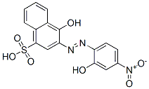 4-hydroxy-3-[(2-hydroxy-4-nitrophenyl)azo]naphthalenesulphonic acid CAS#: 5924-52-7