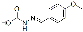 [(4-methoxyphenyl)methylideneamino]carbamic acid CAS#: 6641-57-2
