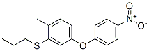 4-methyl-3-(n-propylthio)phenyl 4-nitrophenyl ether CAS#: 49828-23-1