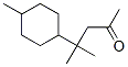 4-methyl-4-(4-methylcyclohexyl)pentan-2-one CAS#: 5505-84-0