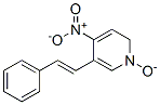 4-nitro-1-oxido-3-(2-phenylethenyl)pyridine CAS#: 54629-90-2