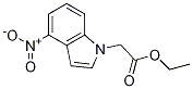 (4-nitro-indol-1-yl)-acetic acid ethyl ester CAS#: 594844-55-0