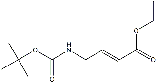 4-tert-ButoxycarbonylaMinobut-2-enoic Acid Ethyl Ester CAS#: 510729-27-8