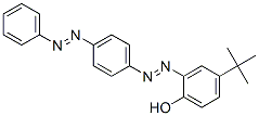 4-(tert-Butyl)-2-[[4-(phenylazo)phenyl]azo]phenol CAS#: 5517-32-8