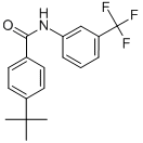 4-tert-butyl-N-[3-(trifluoromethyl)phenyl]benzamide CAS#: 56661-55-3