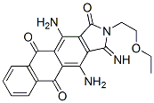 4,11-diamino-2-(2-ethoxyethyl)-2,3-dihydro-3-imino-1H-naphth[2,3-f]isoindole-1,5,10-trione CAS#: 6647-13-8