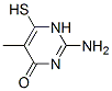 4(1H)-Pyrimidinone, 2-amino-6-mercapto-5-methyl- (9CI) CAS#: 57613-17-9