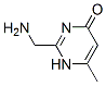 4(1H)-Pyrimidinone, 2-(aminomethyl)-6-methyl- (9CI) CAS#: 5993-90-8