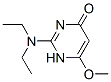 4(1H)-Pyrimidinone, 2-(diethylamino)-6-methoxy- (9CI) CAS#: 54028-35-2