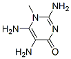 4(1H)-Pyrimidinone,  2,5,6-triamino-1-methyl- CAS#: 45864-28-6