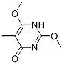 4(1H)-Pyrimidinone, 2,6-dimethoxy-5-methyl- (9CI) CAS#: 52280-99-6