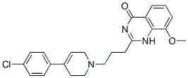 4(1H)-Quinazolinone,  2-[3-[4-(4-chlorophenyl)-3,6-dihydro-1(2H)-pyridinyl]propyl]-8-methoxy-  (9CI) CAS#: 437996-36-6