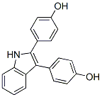 4,4'-[1H-Indole-2,3-diyl]bis(phenol) CAS#: 5890-93-7