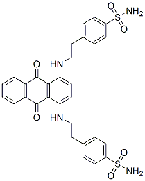 4,4'-[(9,10-dihydro-9,10-dioxo-1,4-anthrylene)bis(iminoethylene)]bis(benzenesulphonamide) CAS#: 52239-00-6