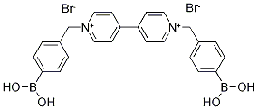 4,4'-BipyridiniuM, 1,1'-bis[(4-boronophenyl)Methyl]-, dibroMide CAS#: 436853-30-4